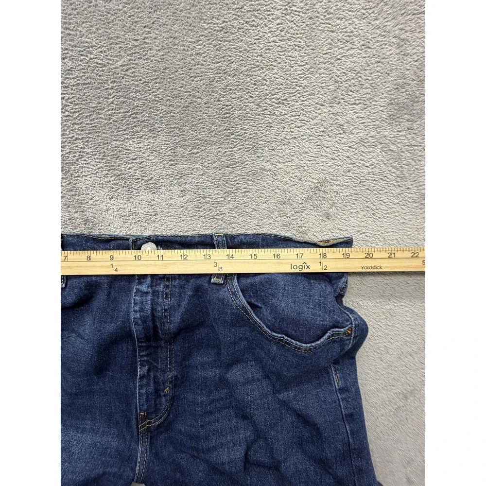 Levis‎ 505 Jeans Mens Measured 38x31 Blue Straight Regular Denim Zip Fly